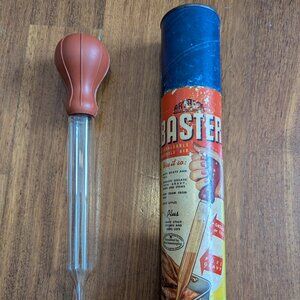 Vintage Artbeck Glass Lg Turkey Baster Grease Separator Pyrex Arthur Beck